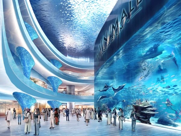 Gallery image showing a food court.